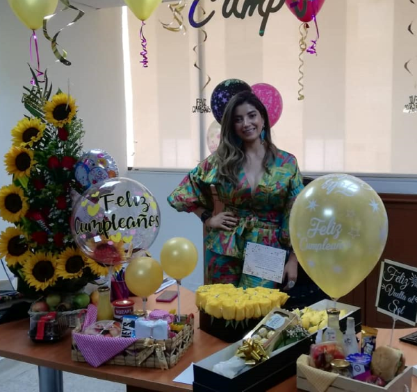 Sahary Rojas Téllez, cumpleañera.